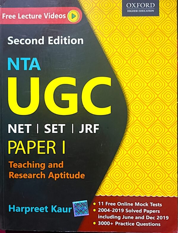 UGC NET/SET/JRF PAPER-I Teaching and Research Aptitude