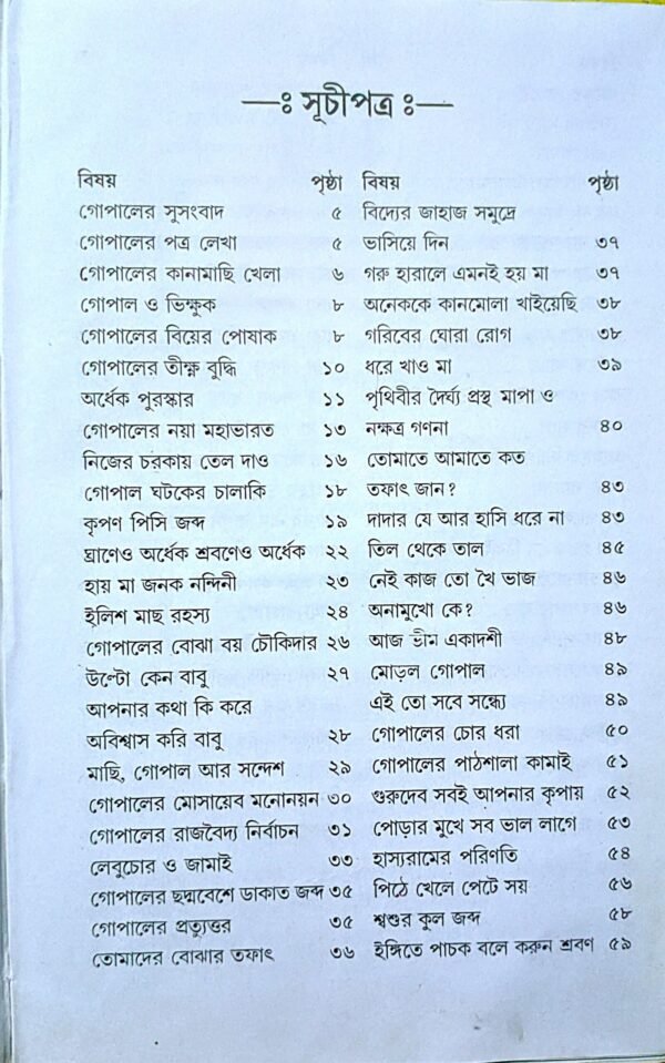গোপাল ভাঁড়ের হাস্যরস - Image 2