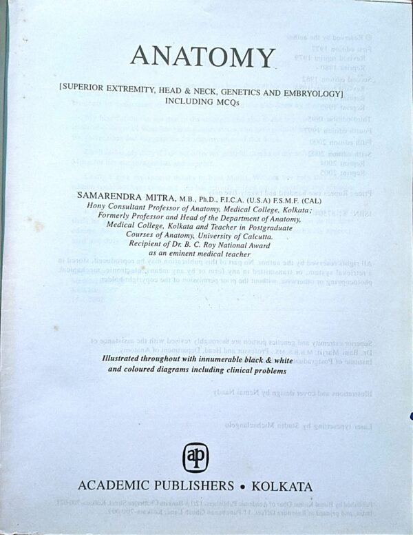 Anatomy 2  6th edition Samar Mitra - Image 2