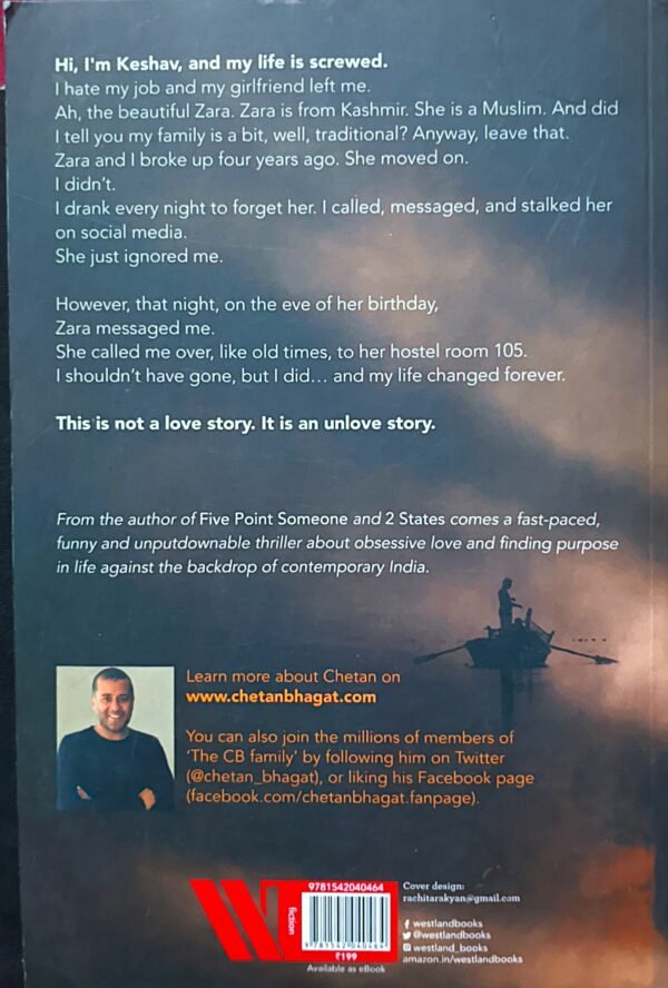THE GIRL IN ROOM 105 BY CHETAN BHAGAT - Image 2