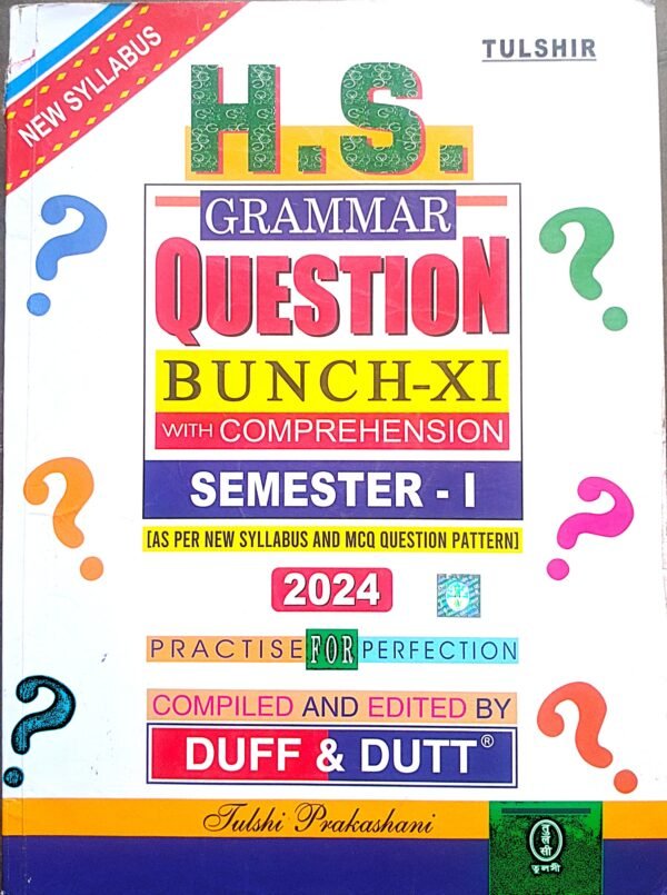 English grammar question Bunch -XI (11) Sem-I