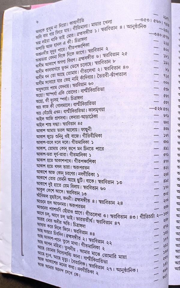 গীতবিতান রবীন্দ্রনাথ ঠাকুর || Gitobitan rabindranath tagore - Image 6